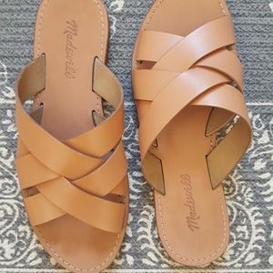 Madewell Boardwalk Woven Slides